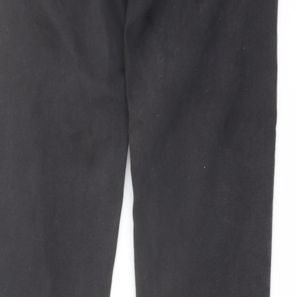 H&M Womens Grey Cotton Skinny Jeans Size 28 in L31 in Regular Button