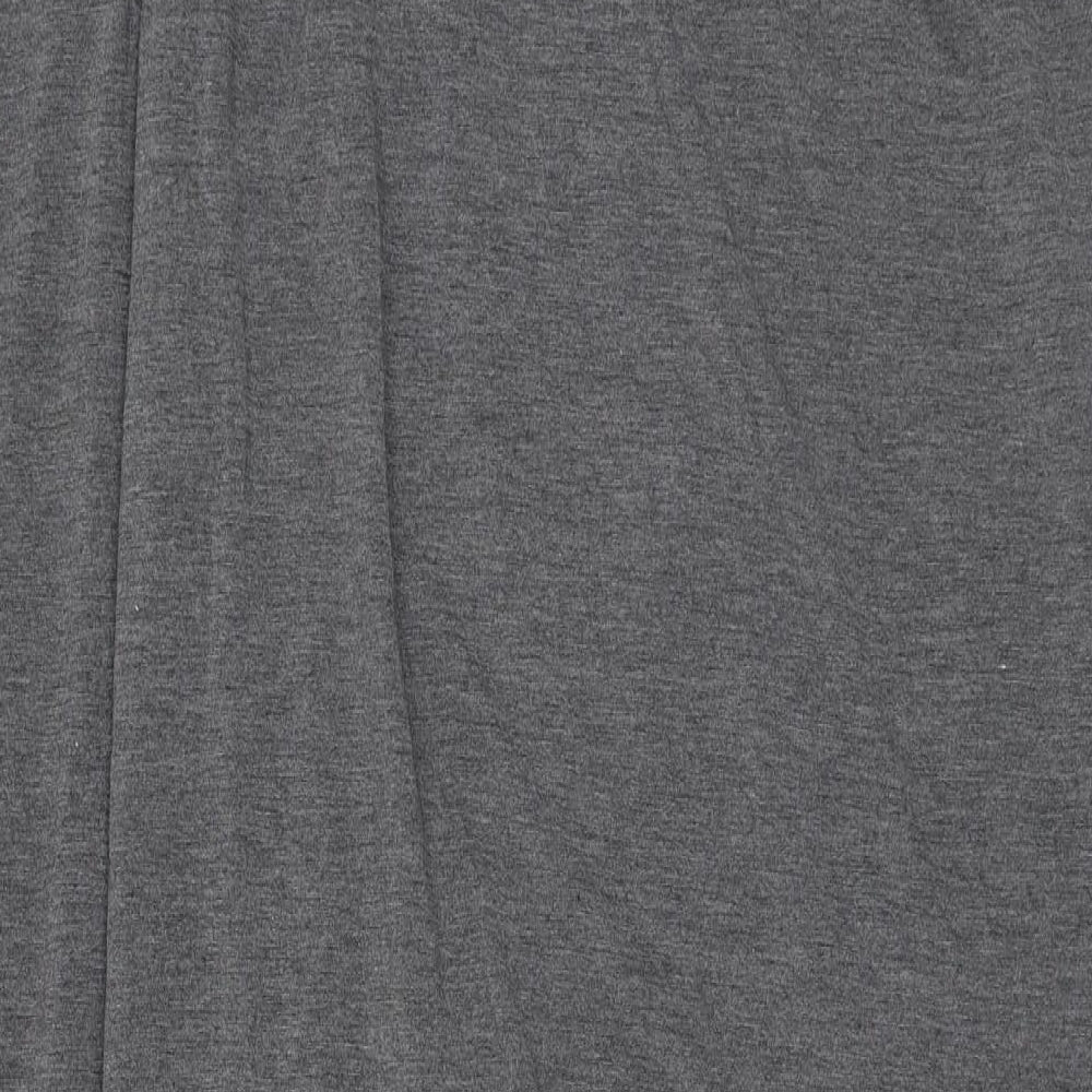 Label Lab Womens Grey Polyester Kaftan Size 14 Round Neck Pullover