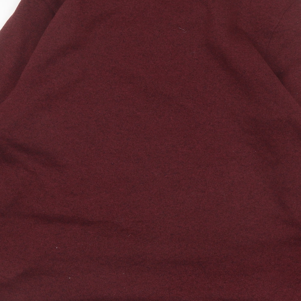 IZOD Mens Red Polyester Pullover Sweatshirt Size L