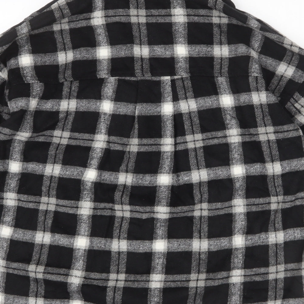 FOREVER 21 Womens Multicoloured Plaid Jacket Size XS Button