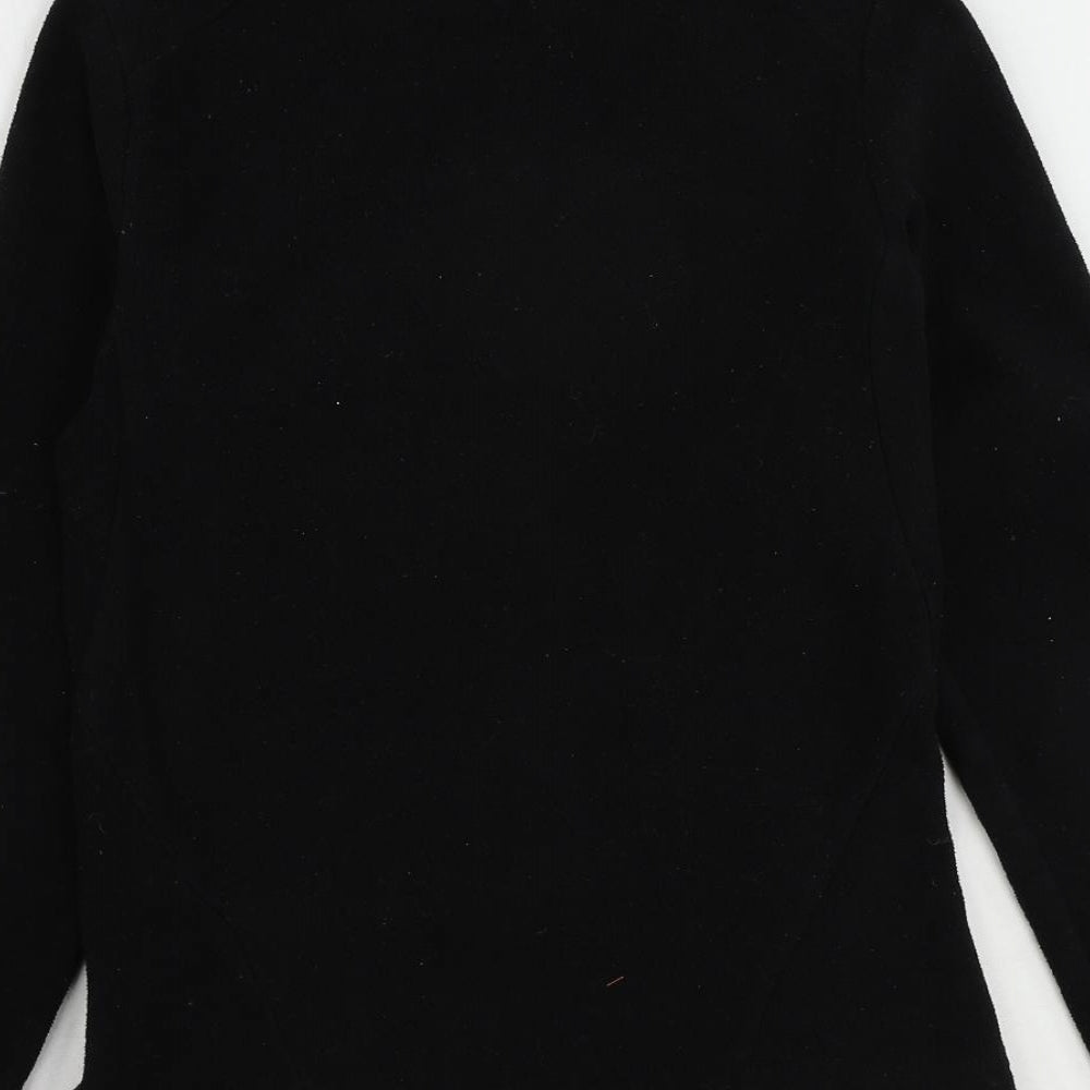 Quechua Womens Black Jacket Size XS Zip
