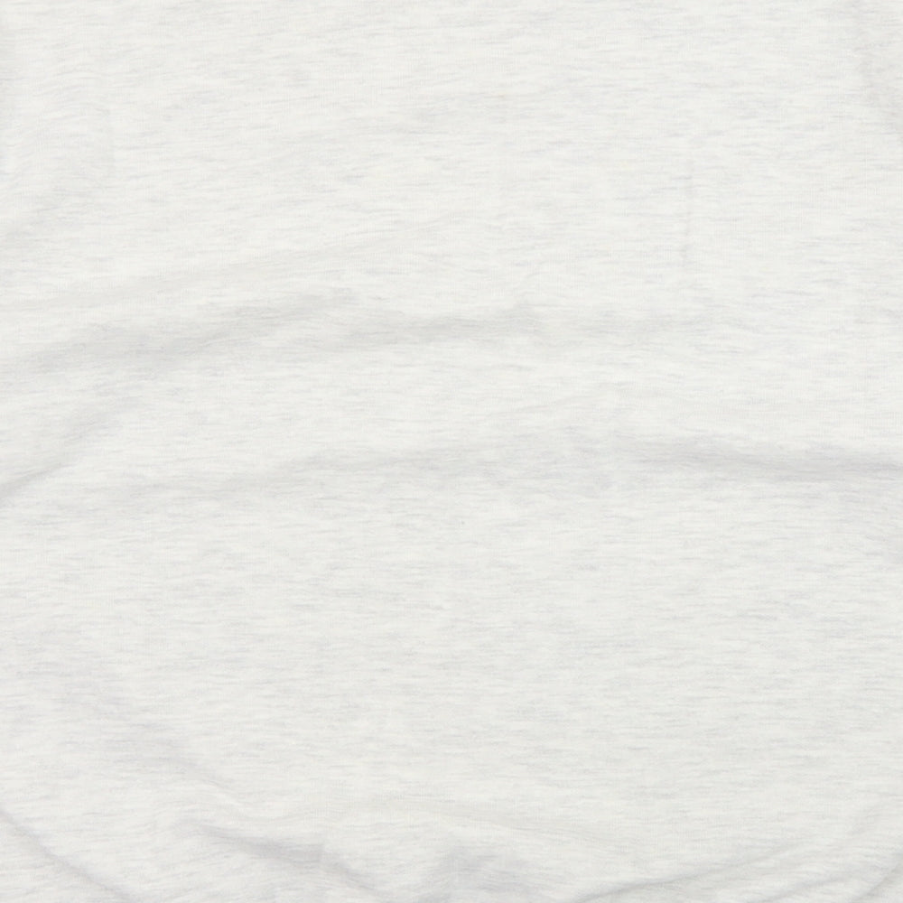 Best Basics Womens Grey Cotton Pullover Sweatshirt Size M Pullover