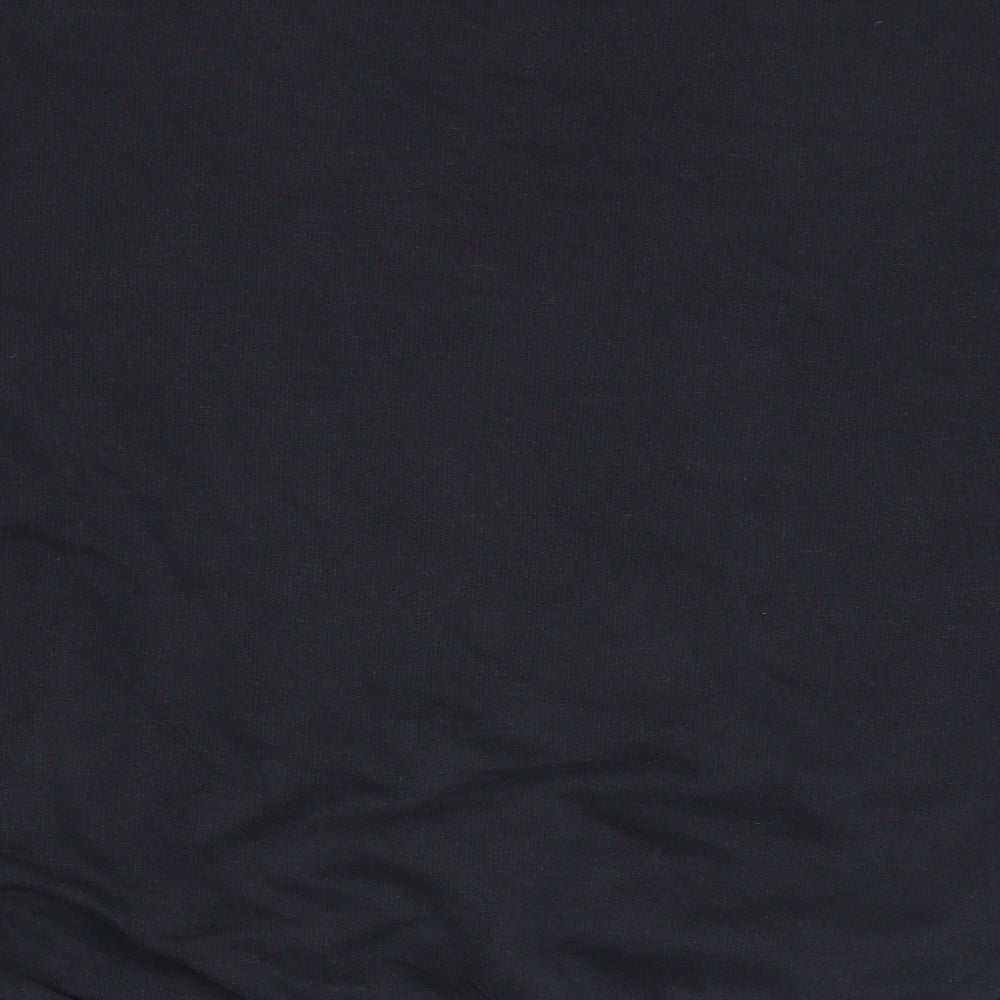 Misspap Womens Black Polyester Pullover Sweatshirt Size M Pullover