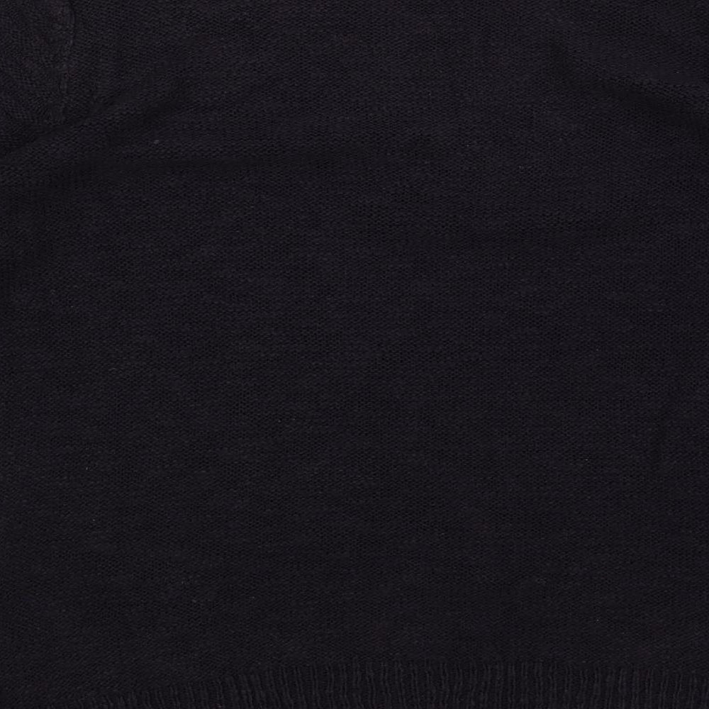Marks & Spencer Womens Purple Round Neck Acrylic Pullover Jumper Size 14