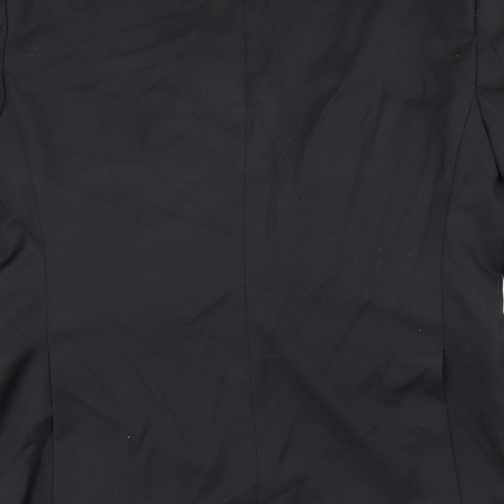 French Connection Mens Black Wool Jacket Suit Jacket Size 42 Regular