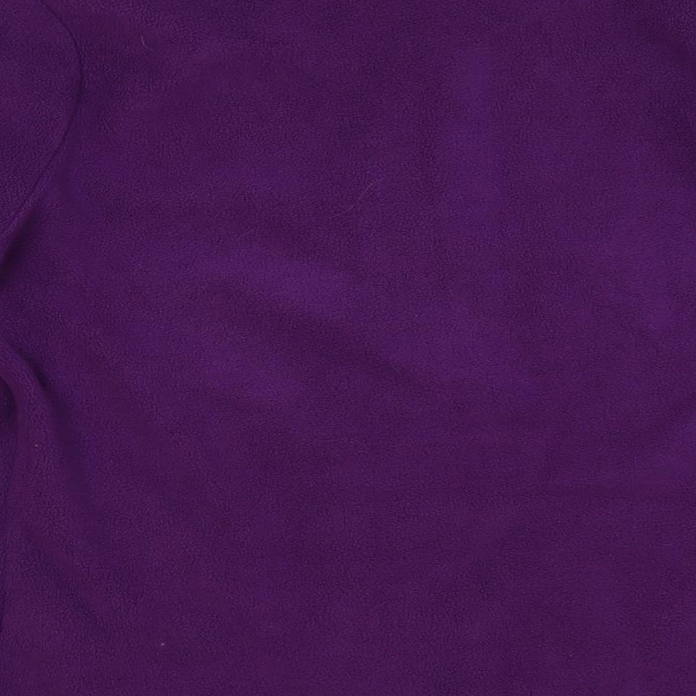 Marks and Spencer Womens Purple Jacket Size 12 Zip