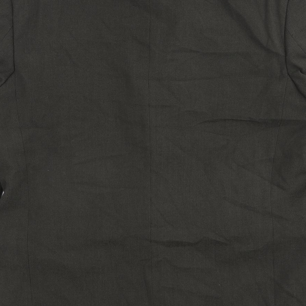 Hugo James Mens Green Polyester Jacket Blazer Size 44 Regular