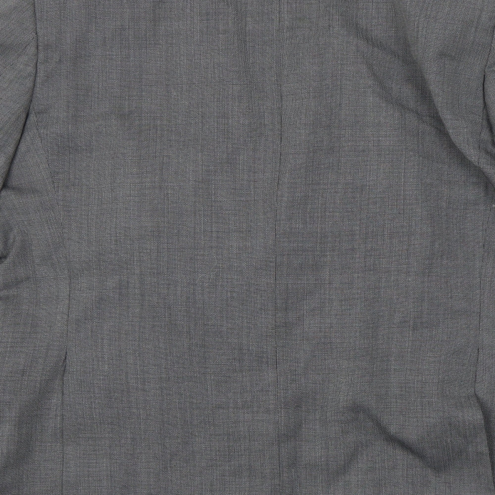 Marks & Spencer Mens Grey Wool Jacket Suit Jacket Size 40 Regular