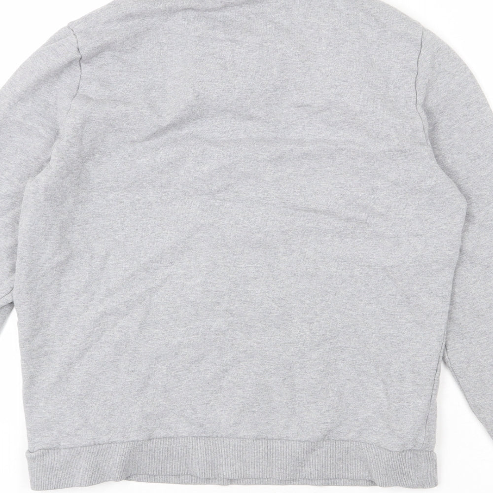 ASOS Womens Grey Cotton Pullover Sweatshirt Size M Pullover
