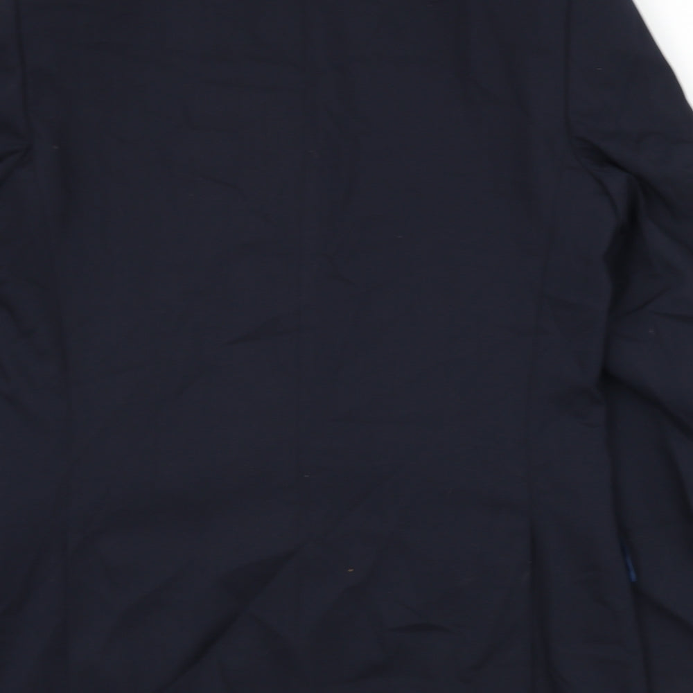 Marks & Spencer Mens Blue Wool Jacket Suit Jacket Size 42 Regular