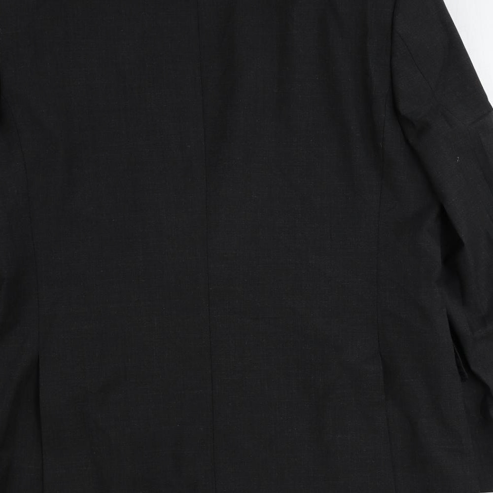 Marks & Spencer Mens Grey Wool Jacket Suit Jacket Size 40 Regular