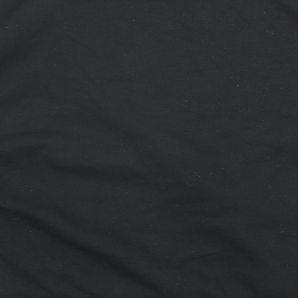 New Look Womens Black Cotton Pullover Sweatshirt Size S Pullover