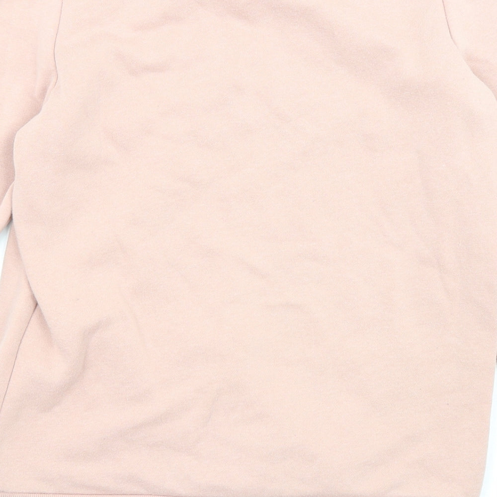 VERO MODA Womens Pink Polyester Pullover Sweatshirt Size S Pullover - Pearls