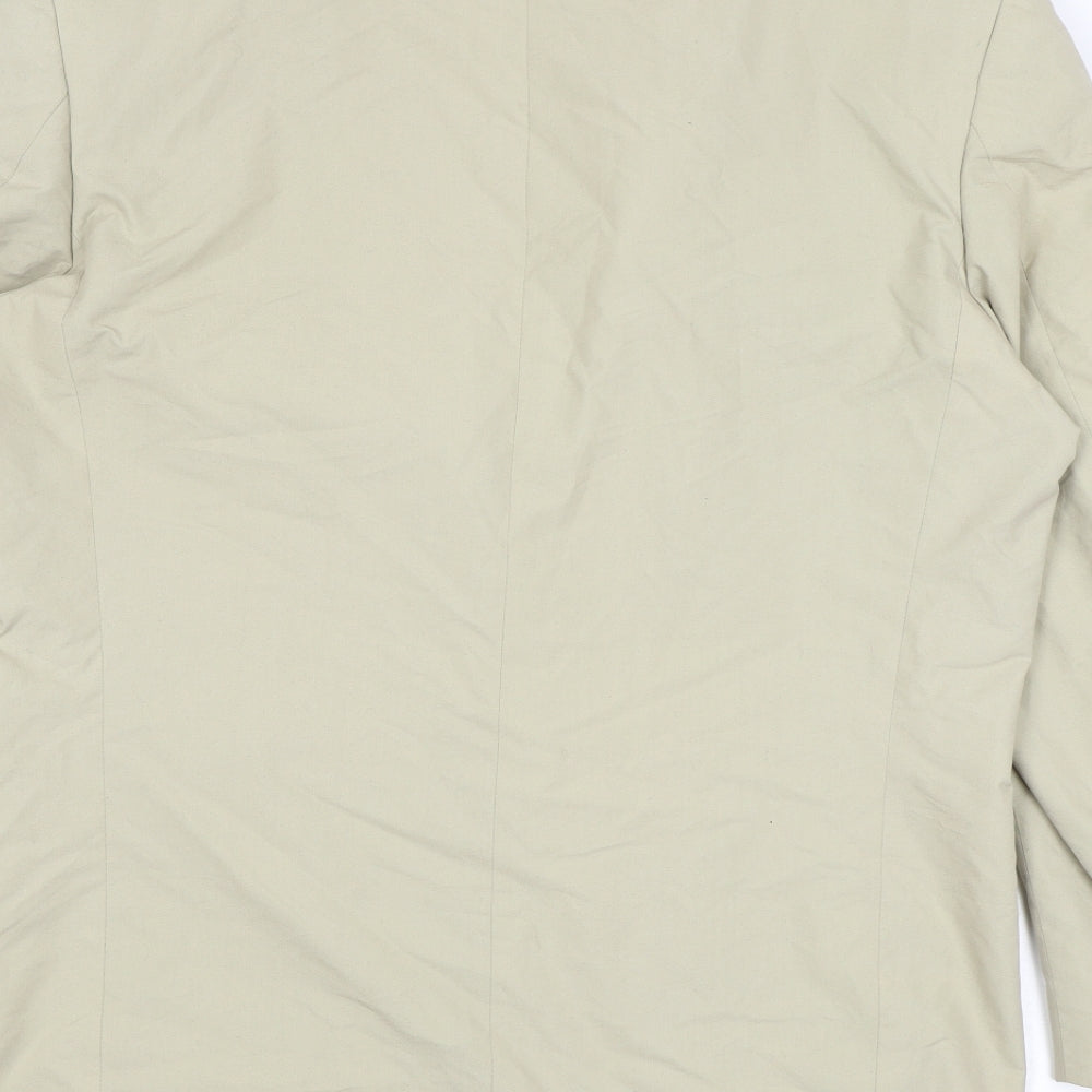 Principles Mens Beige Cotton Jacket Suit Jacket Size 40 Regular