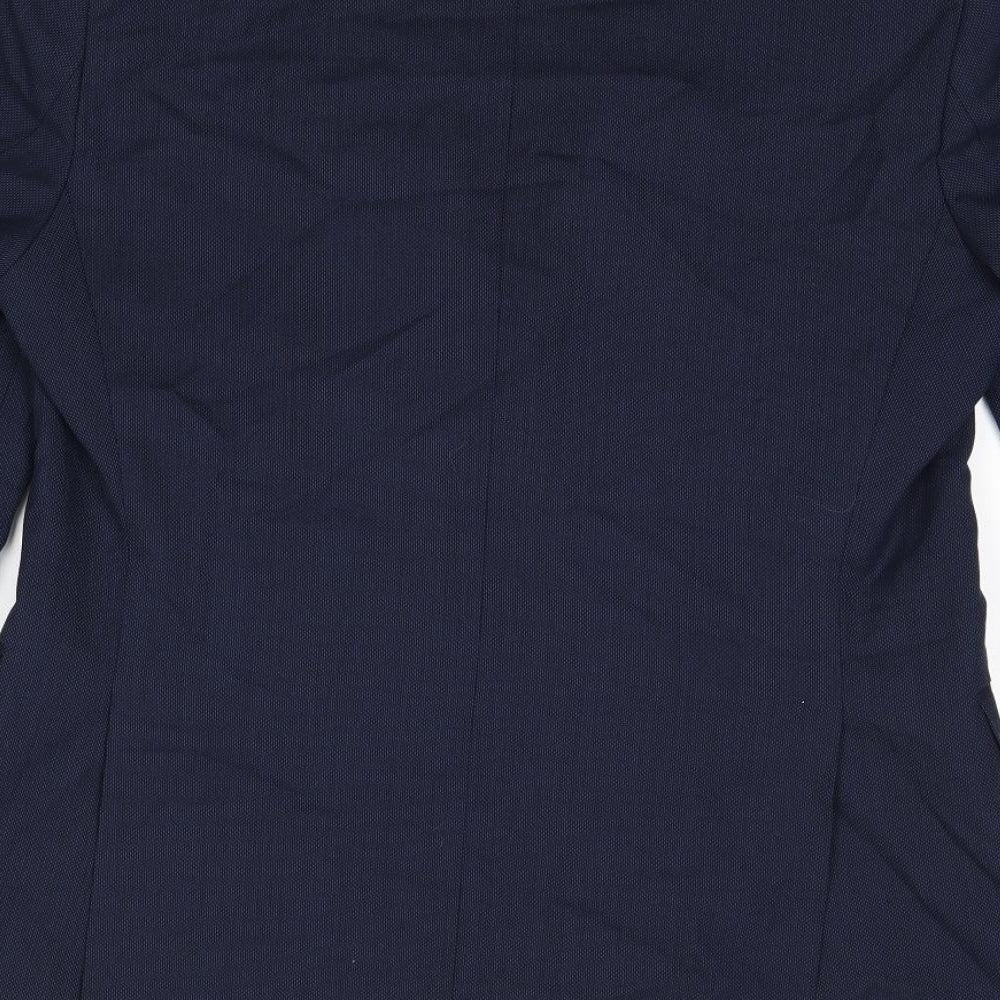 Marks & Spencer Mens Blue Wool Jacket Suit Jacket Size 42 Regular