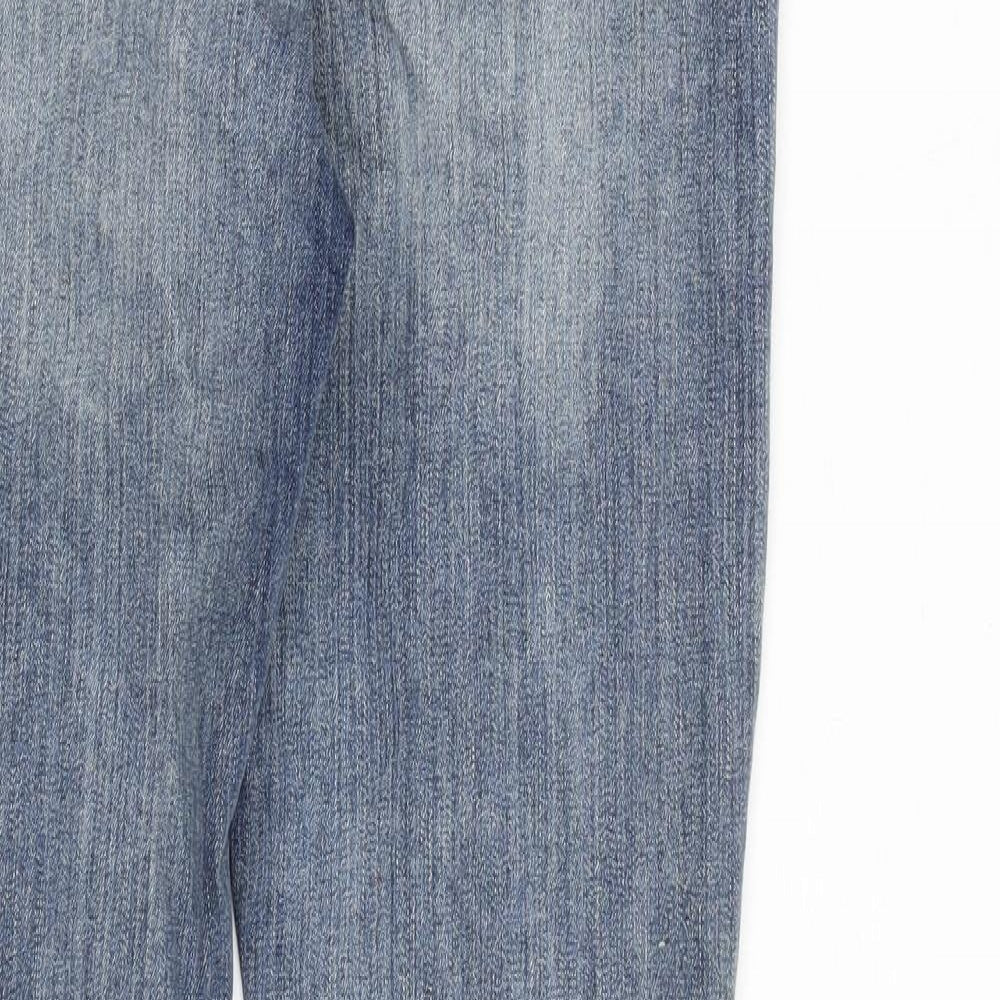 RMDY Mens Blue Cotton Straight Jeans Size 28 in L32 in Regular Zip