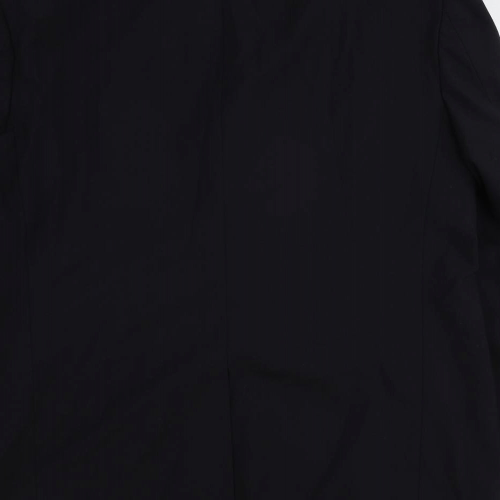 Tom English Mens Blue Wool Jacket Suit Jacket Size 42 Regular