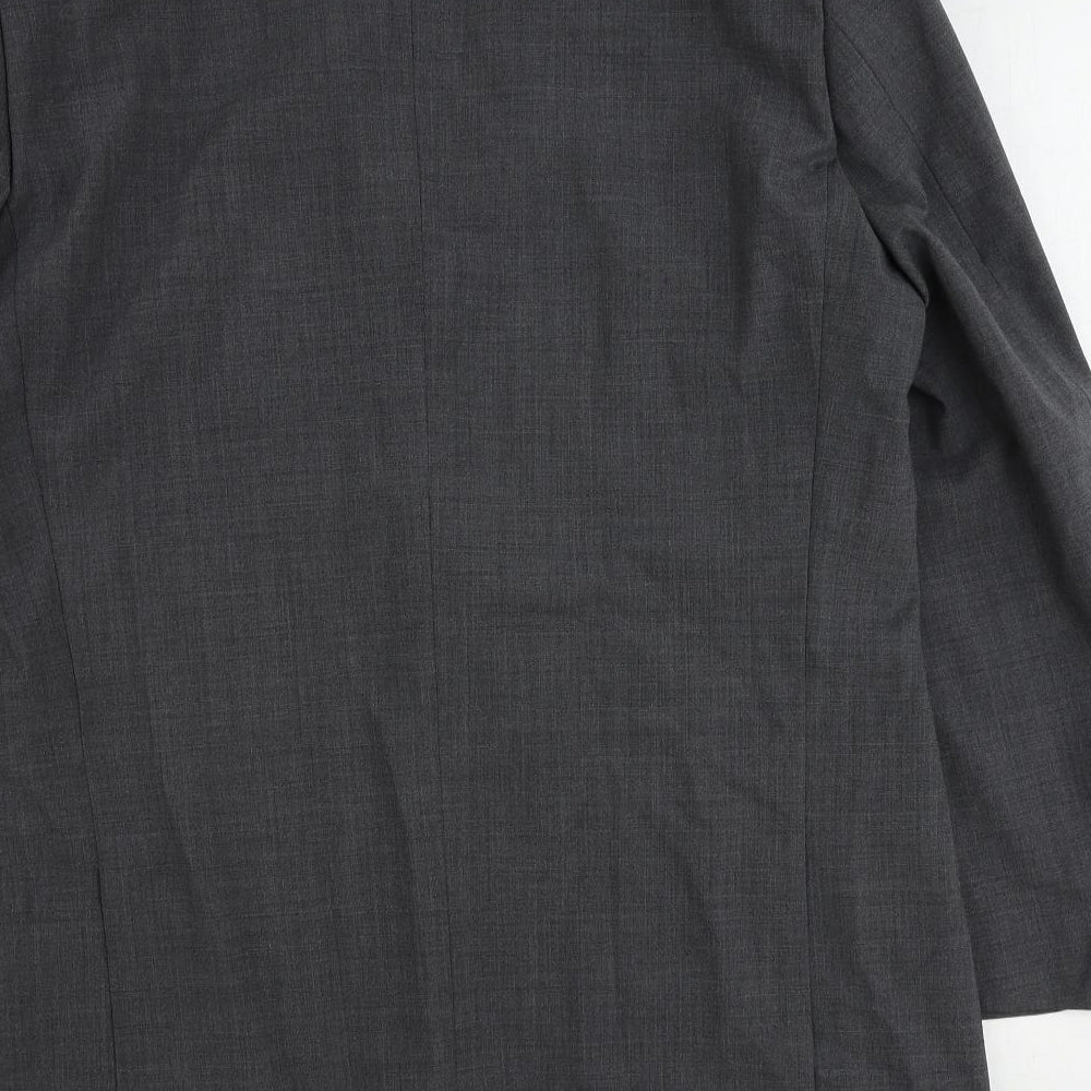 Skopes Mens Grey Wool Jacket Suit Jacket Size 42 Regular