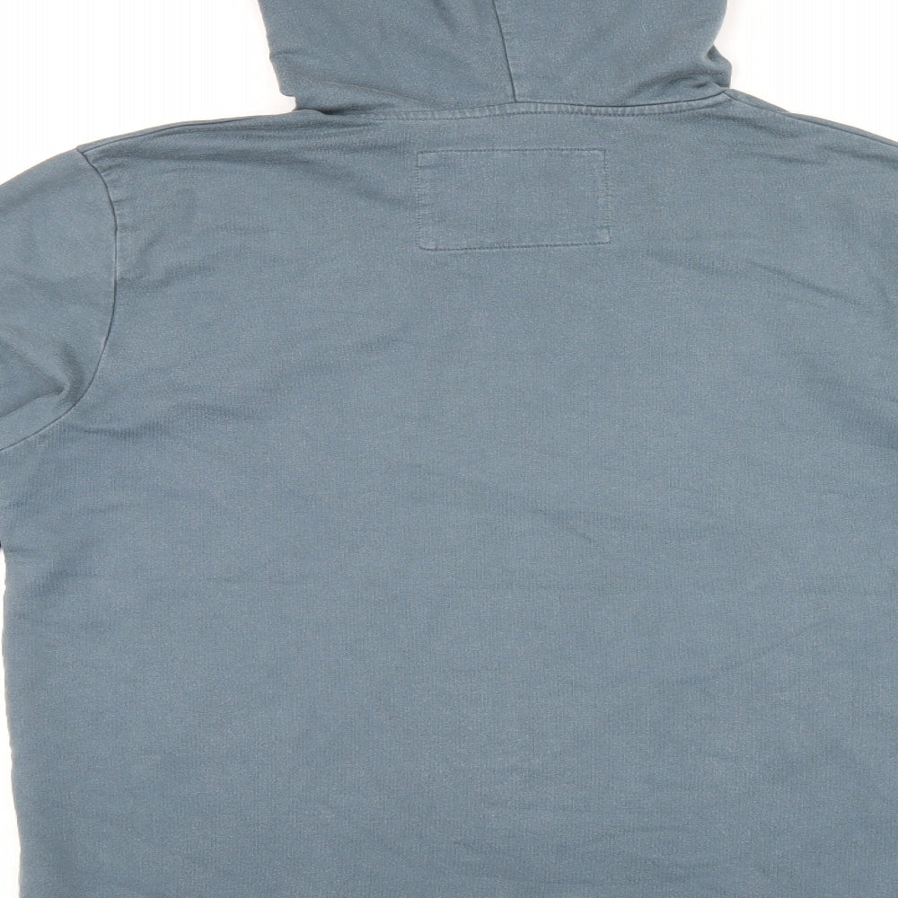 Burton Womens Blue Cotton Pullover Hoodie Size S Pullover