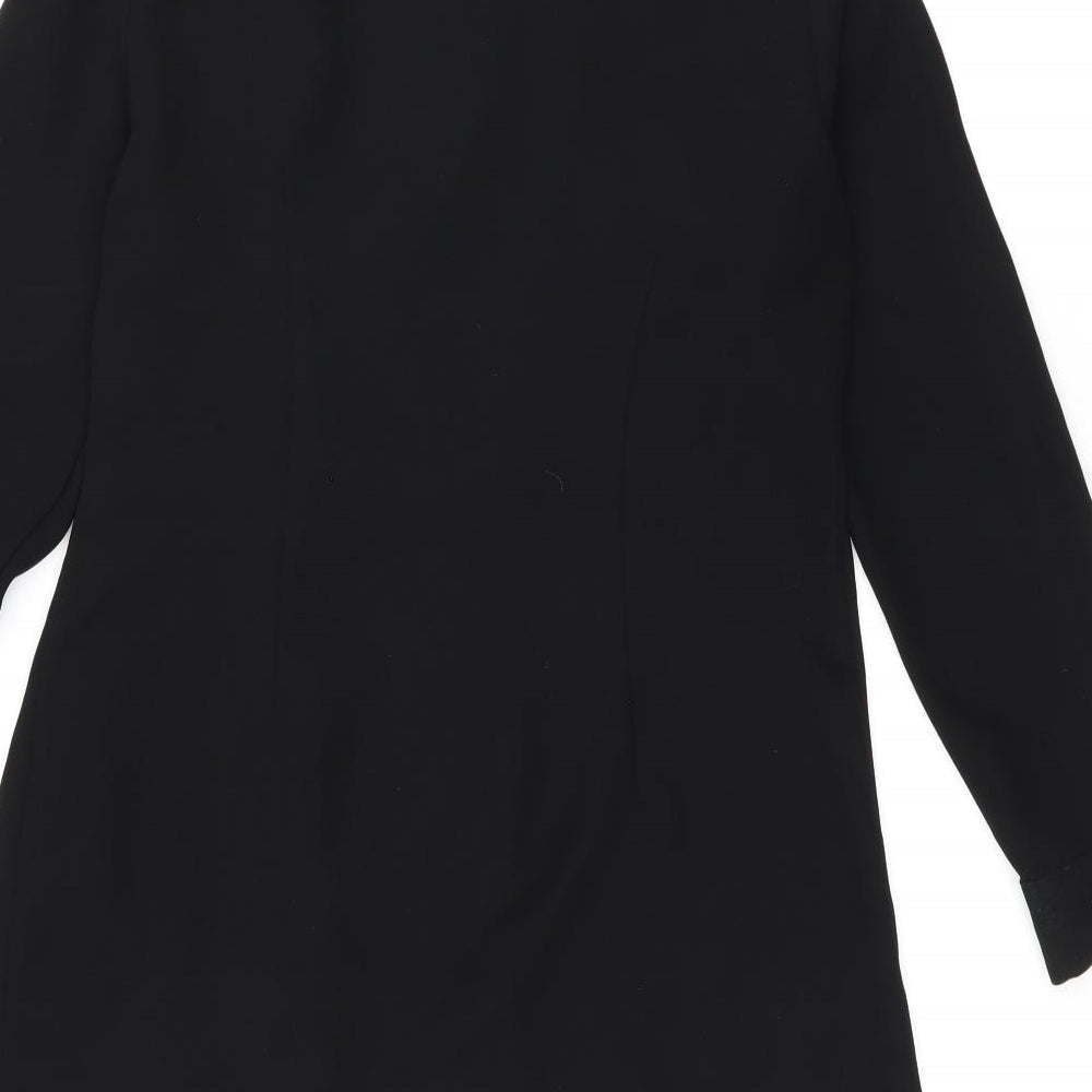 River Island Womens Black Jacket Size 12 Button