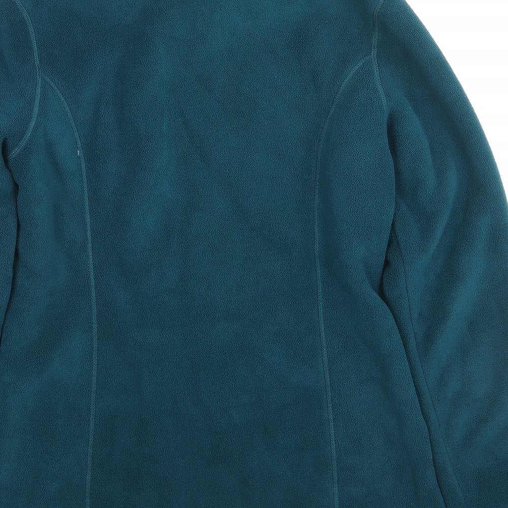 W32 Womens Blue Jacket Size M Zip - Waterproof