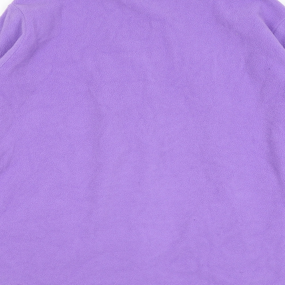 EWM Womens Purple Jacket Size L Zip
