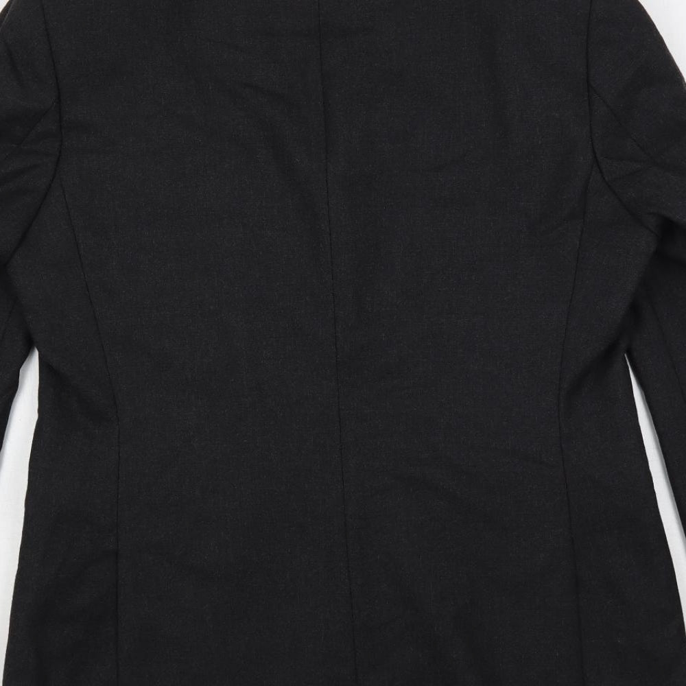 Burton Mens Grey Viscose Jacket Suit Jacket Size 40 Regular