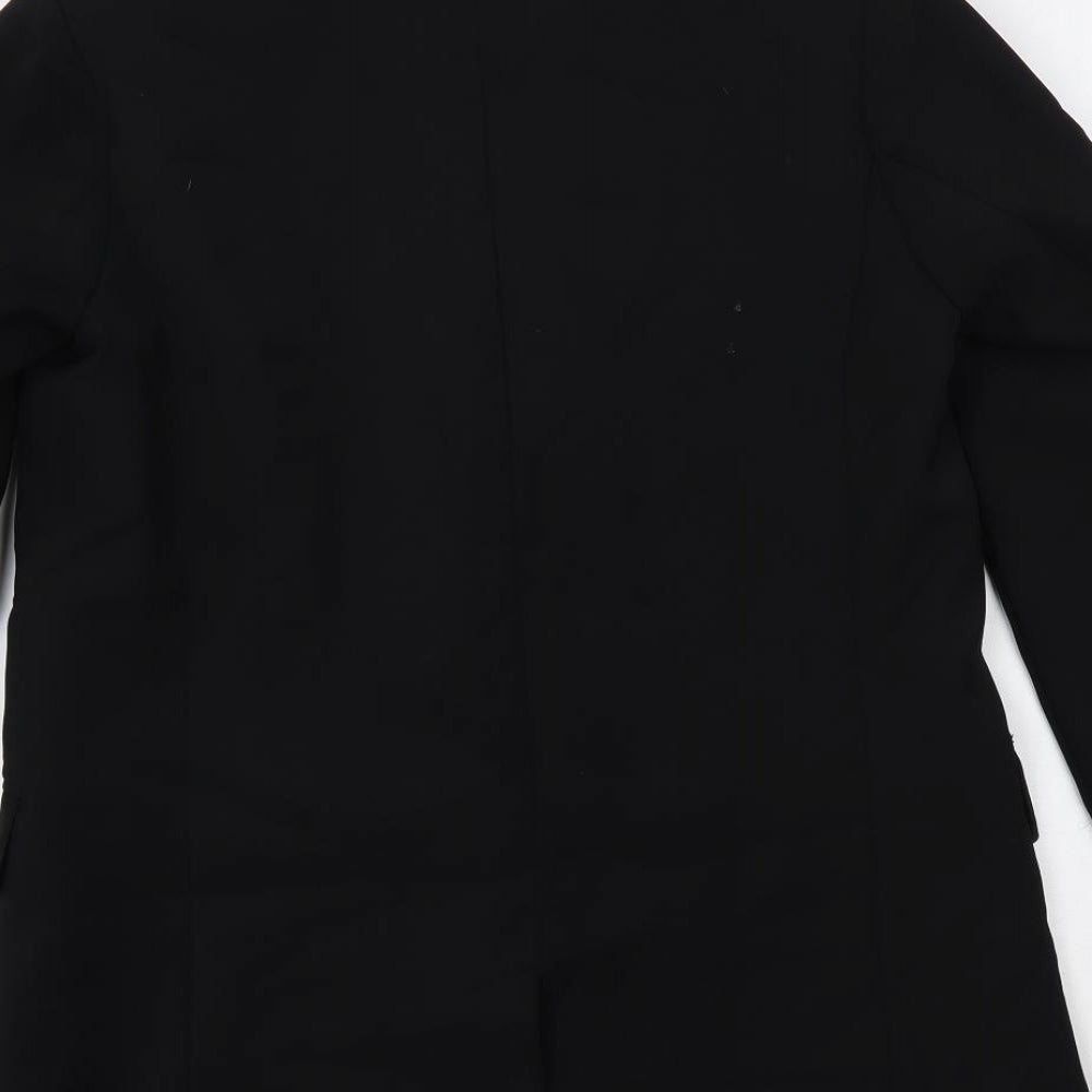 Pull&Bear Womens Black Jacket Blazer Size S Button