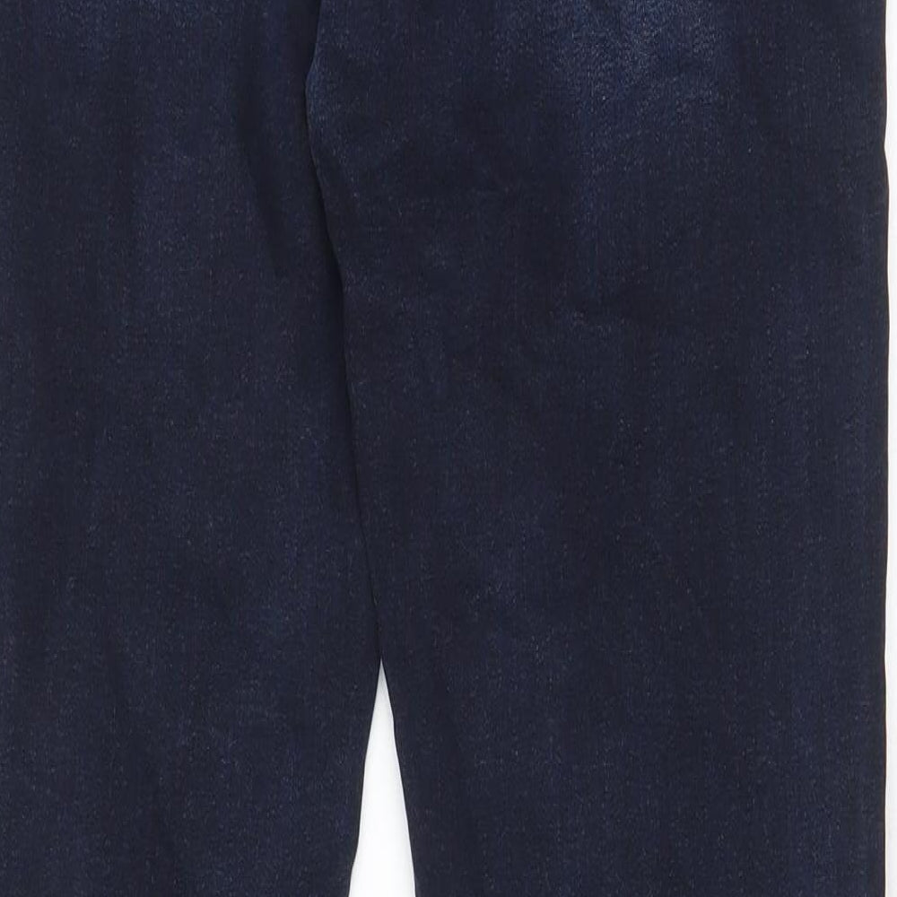 ESPRIT Mens Blue Cotton Skinny Jeans Size 31 in L32 in Regular Zip - Pockets, Belt Loops, Logo