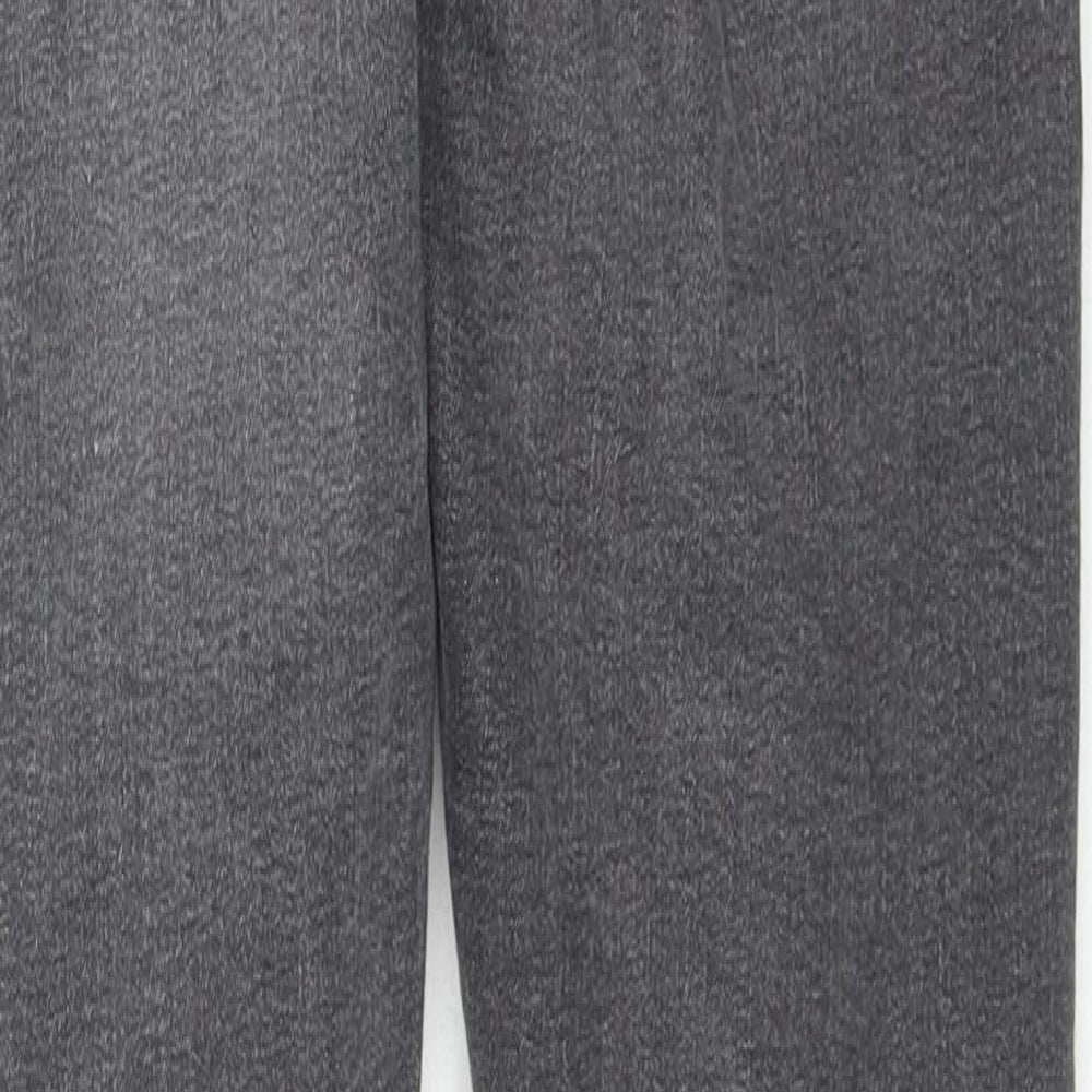 Next Womens Black Cotton Skinny Jeans Size 10 L27 in Regular Zip
