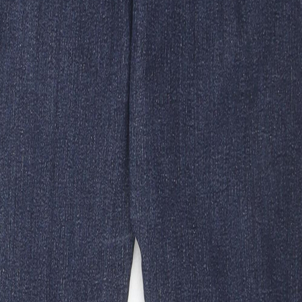 Yes Yes Womens Blue Cotton Skinny Jeans Size 10 L27 in Regular Zip