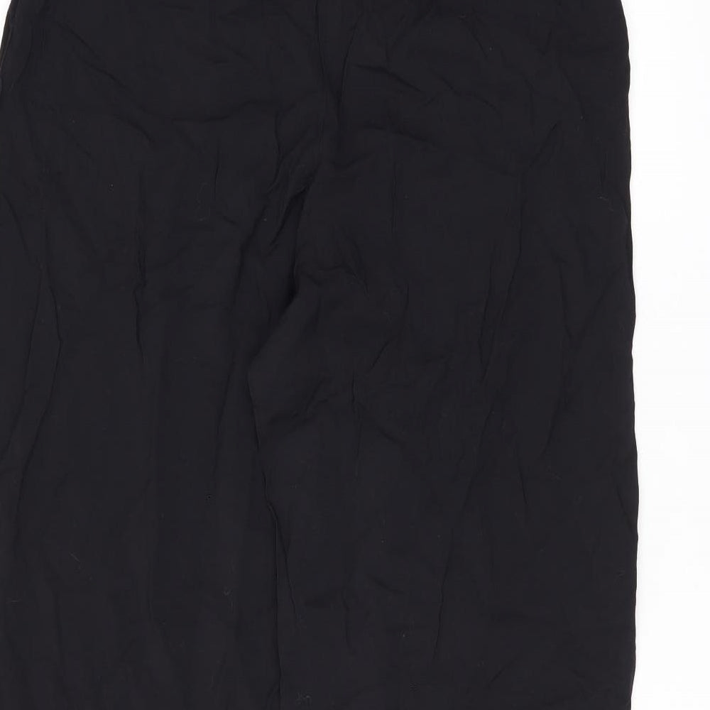 Clockhouse Womens Black Polyester Trousers Size 12 L27 in Regular