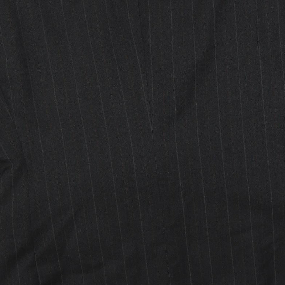Horne Brothers Mens Grey Striped Wool Jacket Suit Jacket Size 40 Regular