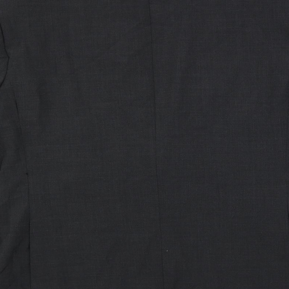Marks & Spencer Mens Grey Wool Jacket Suit Jacket Size 44 Regular