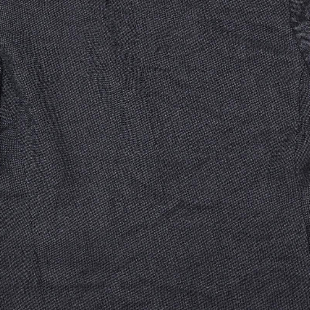 Marks & Spencer Mens Grey Wool Jacket Suit Jacket Size 46 Regular