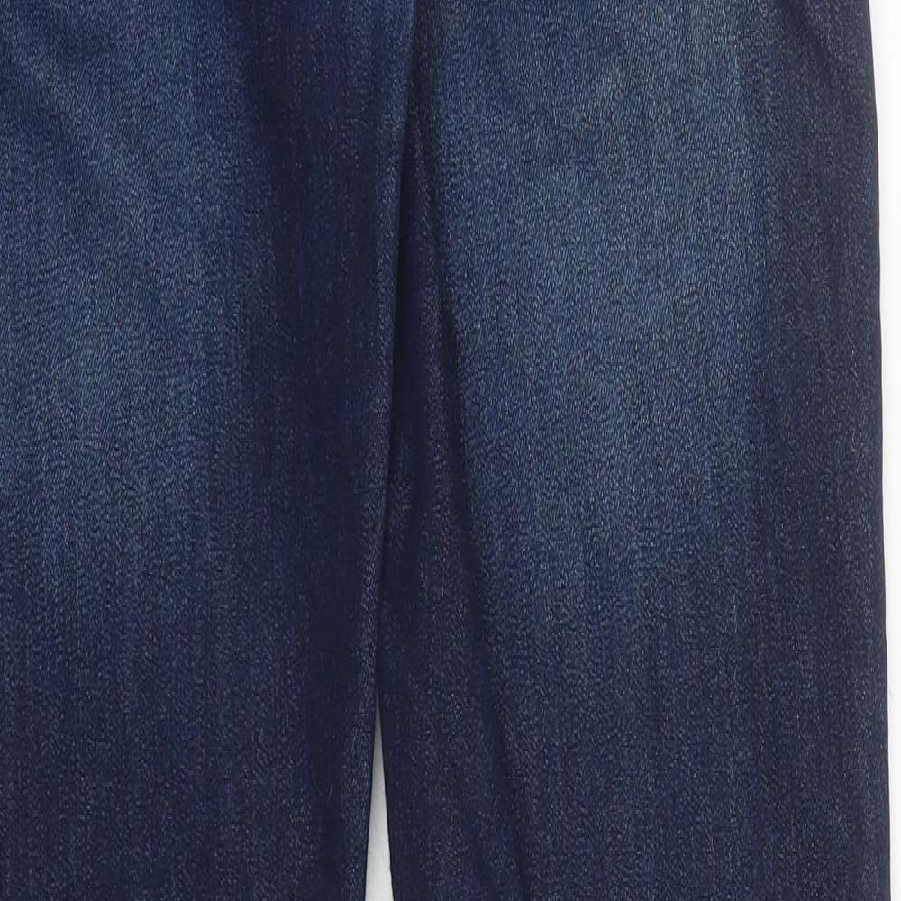 Denim & Co. Mens Blue Cotton Skinny Jeans Size 32 in L30 in Regular Zip