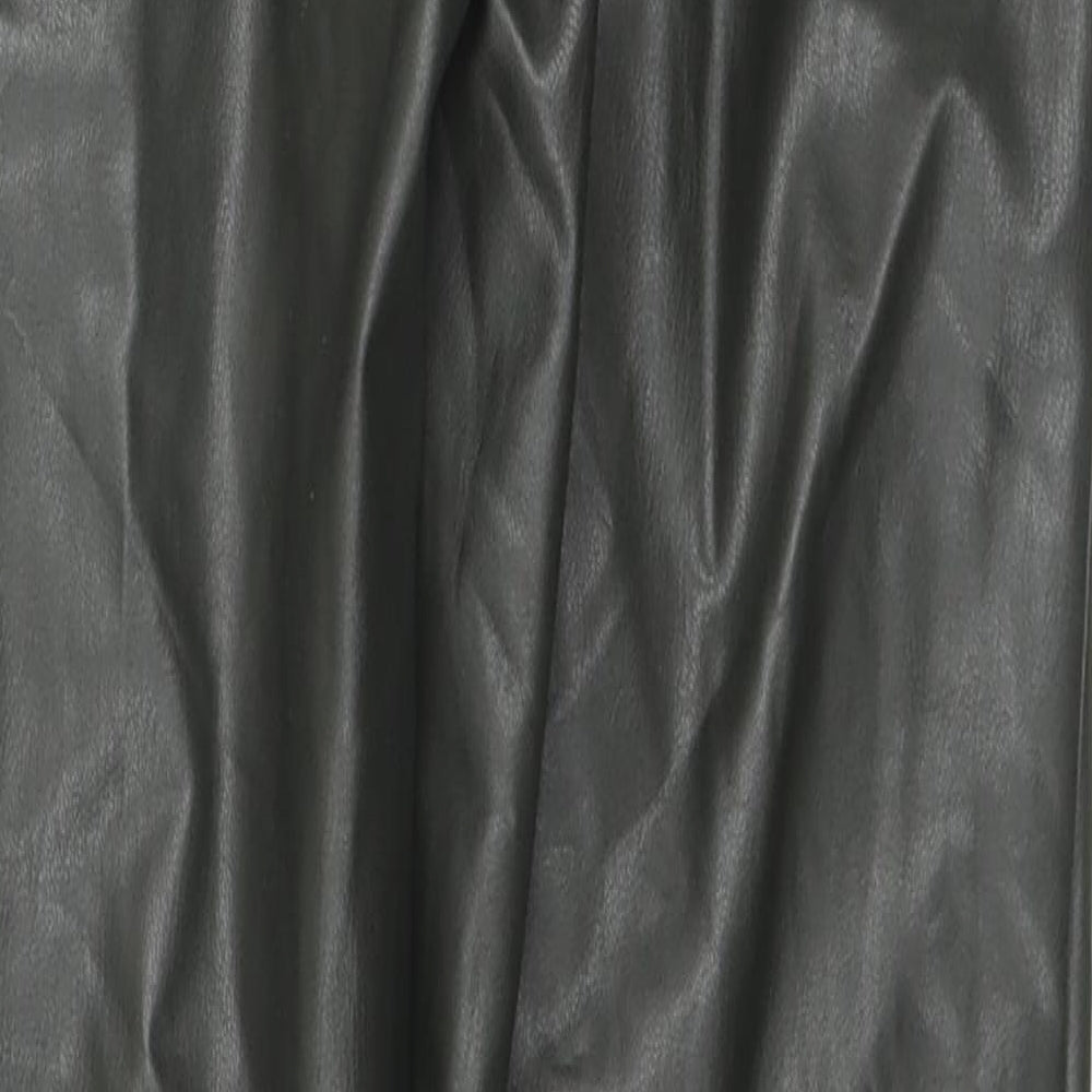 Marks & Spencer Womens Black Polyester Jegging Leggings Size 8 L25 in