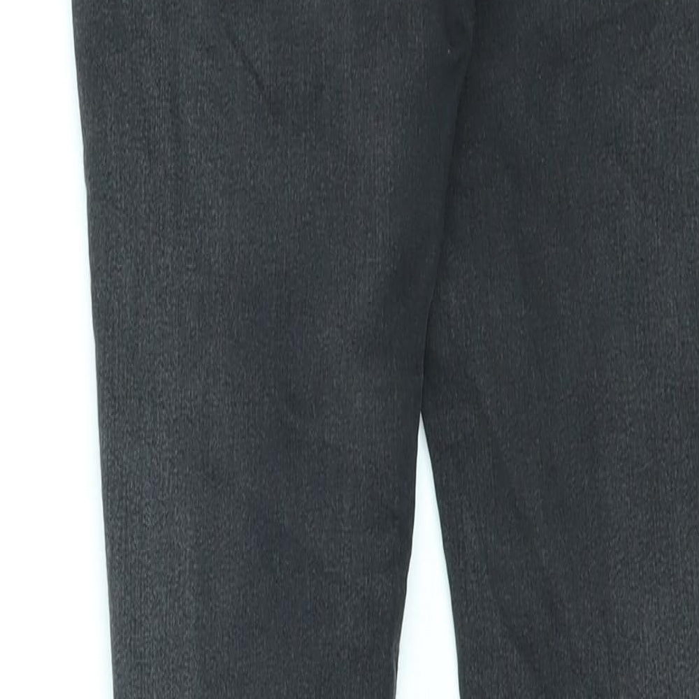H&M Womens Black Cotton Skinny Jeans Size 10 L27 in Regular Zip