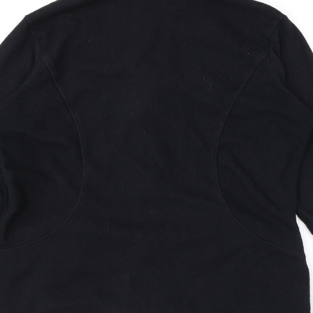 Marks & Spencer Womens Black Jacket Size 12 Zip