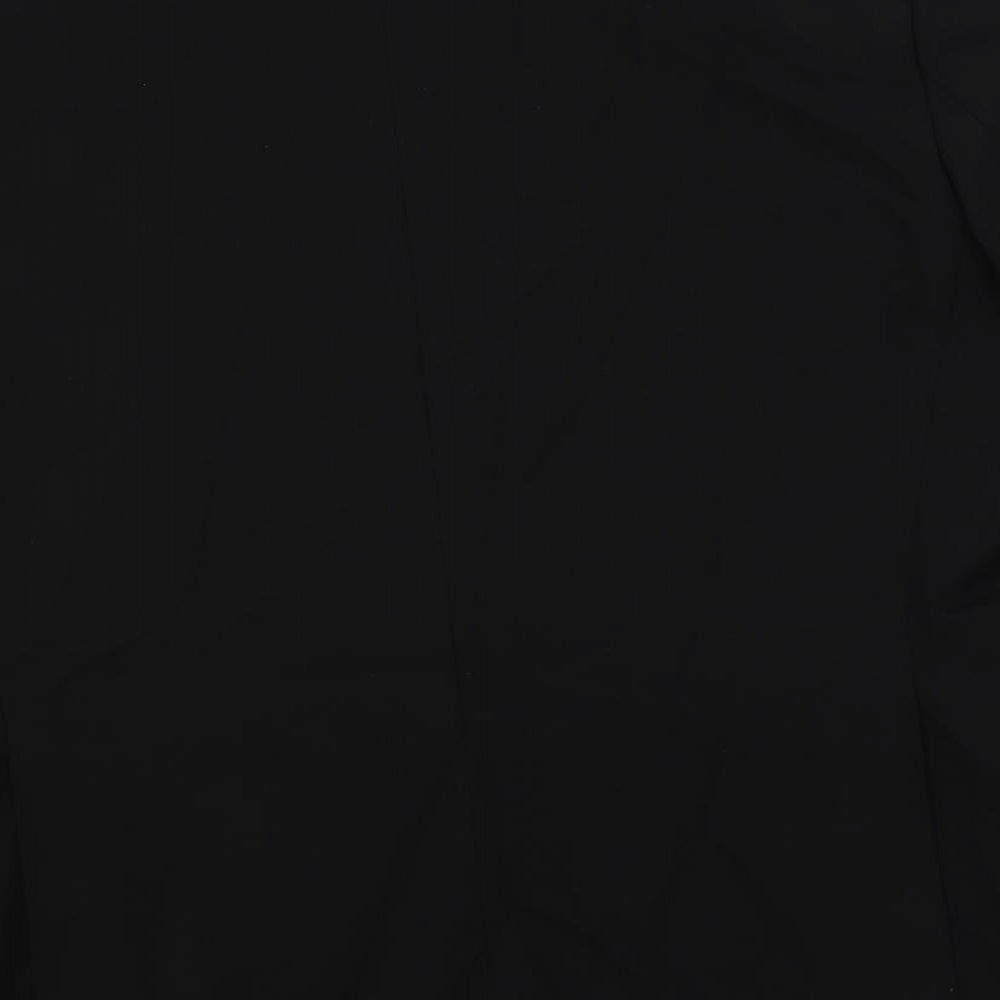 Ventura Mens Black Polyester Jacket Suit Jacket Size 44 Regular