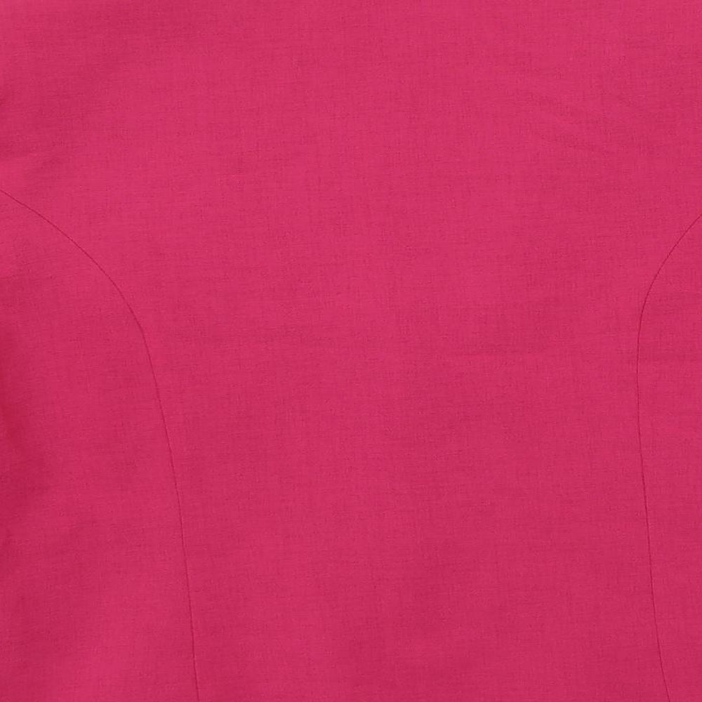EWM Womens Pink Jacket Blazer Size 14 Button