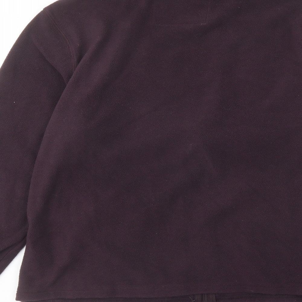 Marks & Spencer Mens Purple Jacket Size M Zip