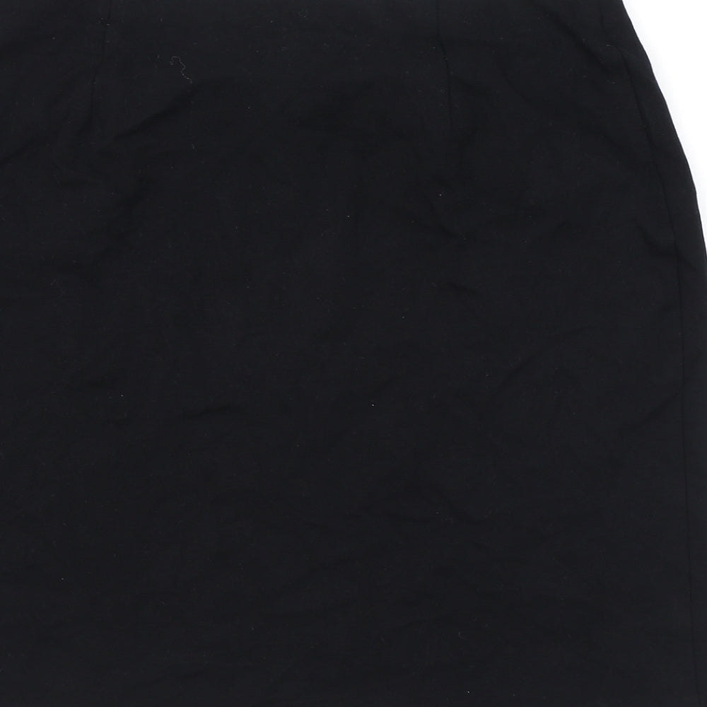 Marks & Spencer Womens Black Viscose Bandage Skirt Size 12