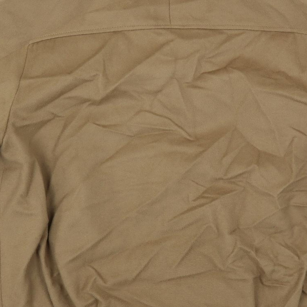 Lampert Womens Beige Jacket Size 10 Button