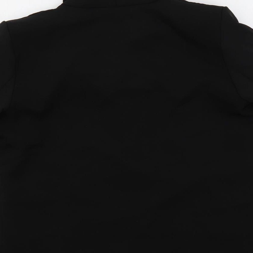 Pink Boutique Womens Black Jacket Blazer Size M - Open