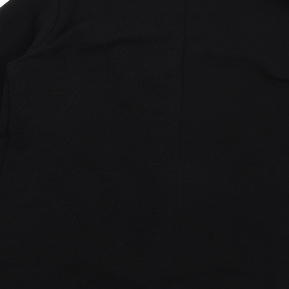 PRETTYLITTLETHING Womens Black Jacket Size 10