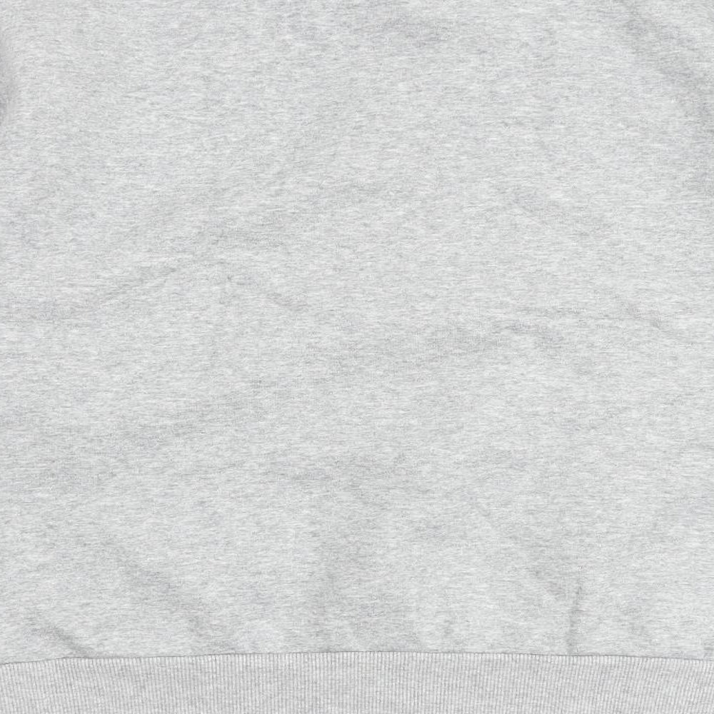 Louis Yao Womens Grey Houndstooth 100% Cotton Pullover Sweatshirt Size XL Pullover