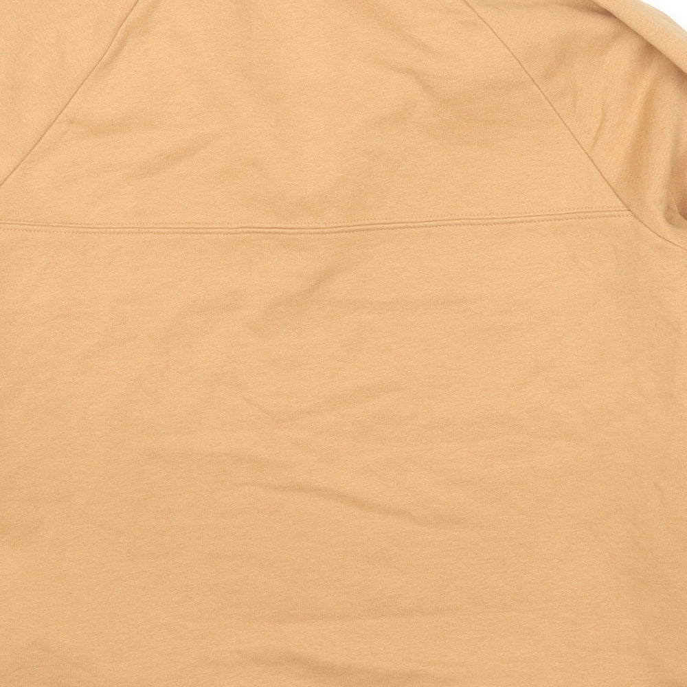 NEXT Womens Beige Cotton Pullover Sweatshirt Size XS Pullover