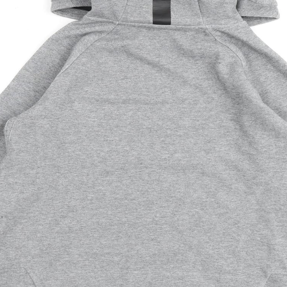 FIVE Boys Grey Cotton Pullover Hoodie Size 11-12 Years Pullover