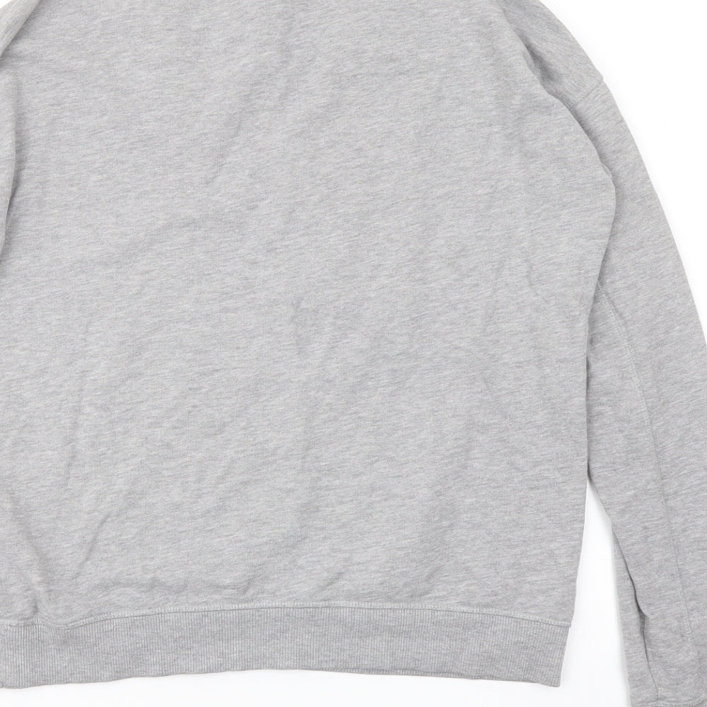 IVY PARK Womens Grey Cotton Pullover Sweatshirt Size S Pullover